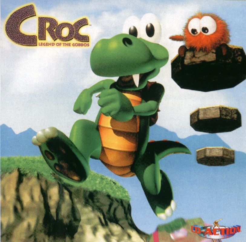 Croc legend of the gobbos. Croc ps1. Croc 2 ps1 обложка. Croc: Legend of the Gobbos ￼ ￼ 1997.