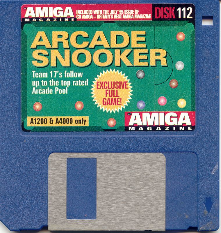 Media for Arcade Snooker (Amiga)