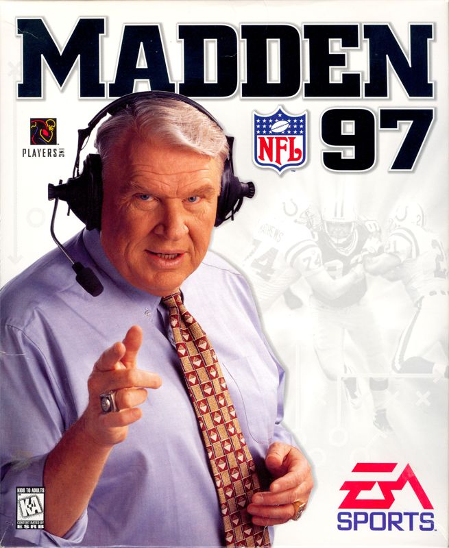 Front Cover for Madden NFL 97 (DOS)