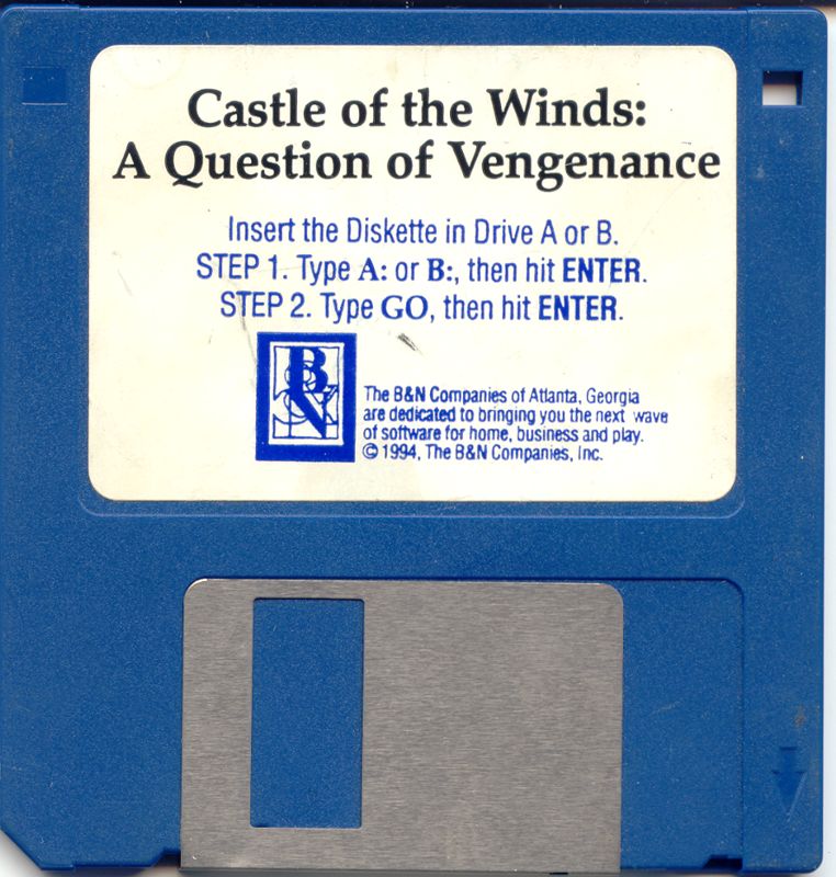Media for Castle of the Winds I: A Question of Vengeance (Windows 3.x)