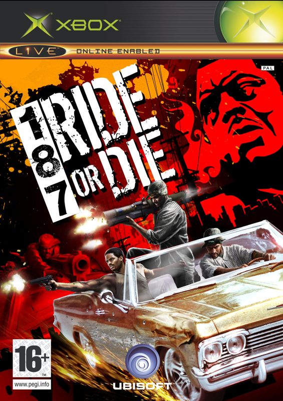 Front Cover for 187: Ride or Die (Xbox) (Promotional cover art released 27th May 2005.)