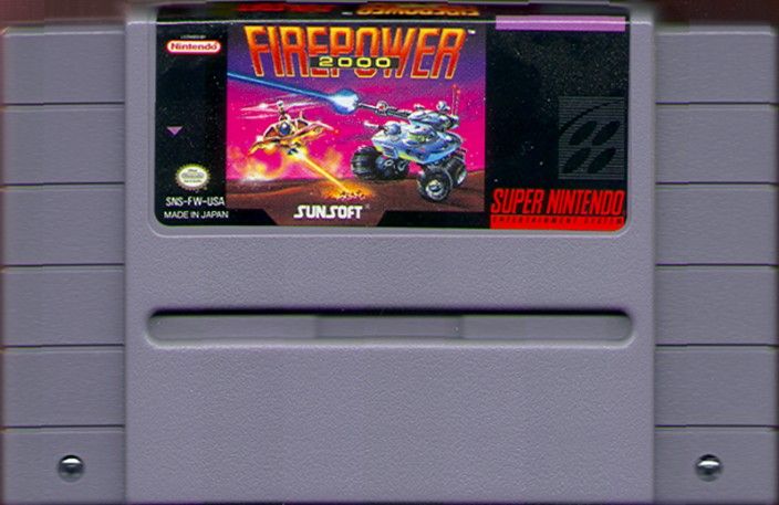Media for Firepower 2000 (SNES)