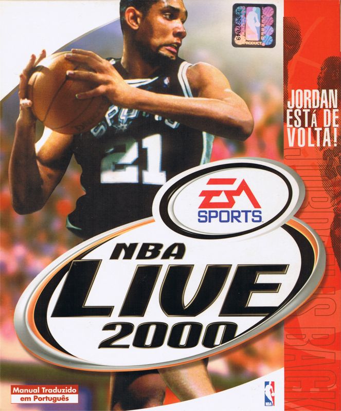 Front Cover for NBA Live 2000 (Windows)