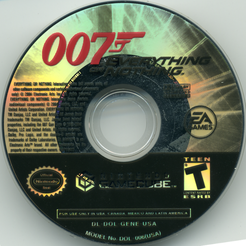 007: Everything or Nothing cover or packaging material - MobyGames