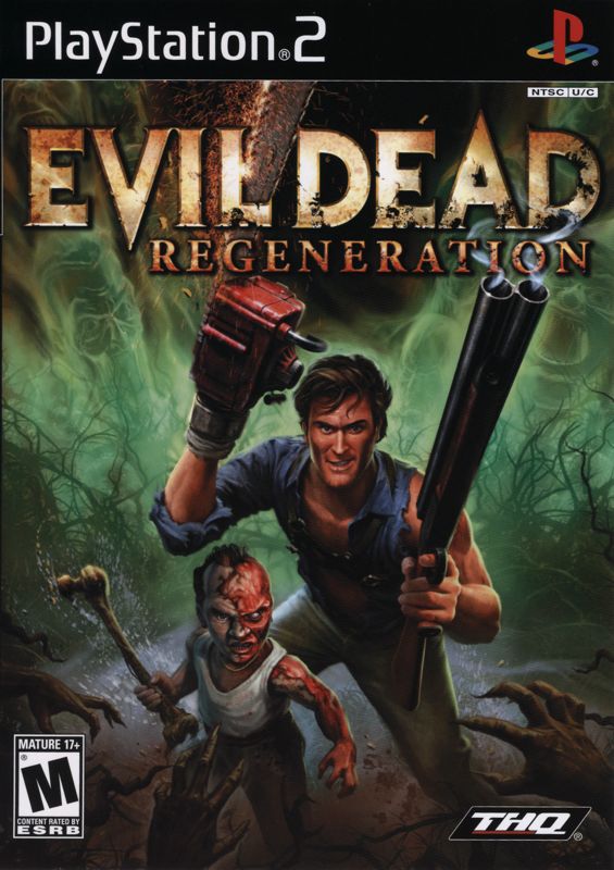 Front Cover for Evil Dead: Regeneration (PlayStation 2)