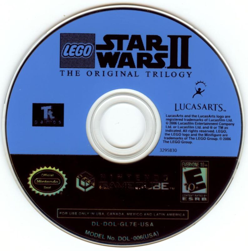 Media for LEGO Star Wars II: The Original Trilogy (GameCube)