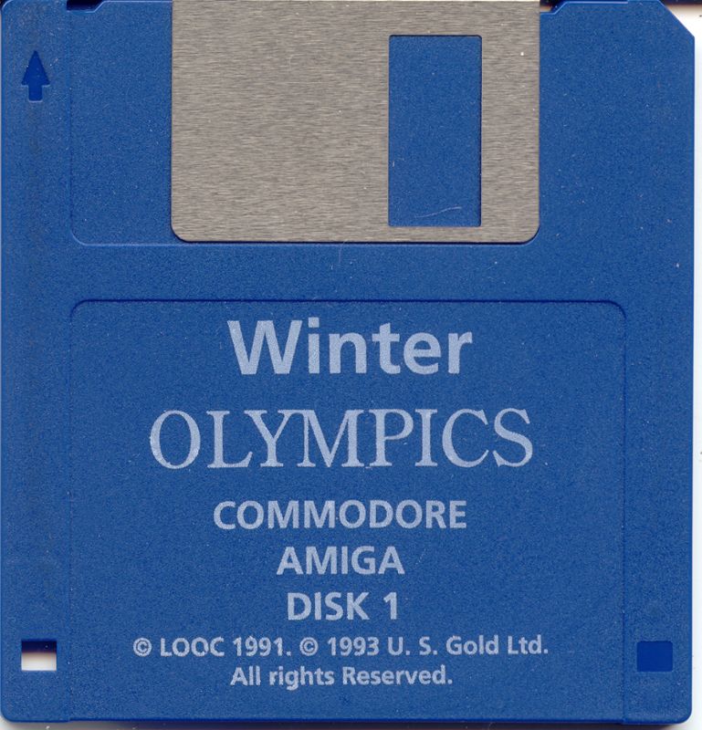 Media for Winter Olympics: Lillehammer '94 (Amiga)
