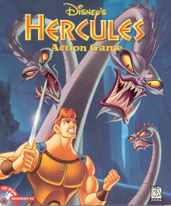 Front Cover for Disney's Hercules (Windows)