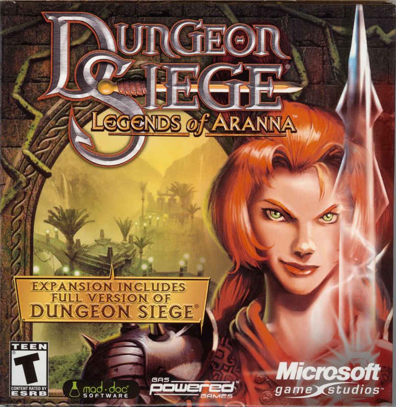 Other for Dungeon Siege: Legends of Aranna (Windows): Alternate Cardboard Jewel Case Front