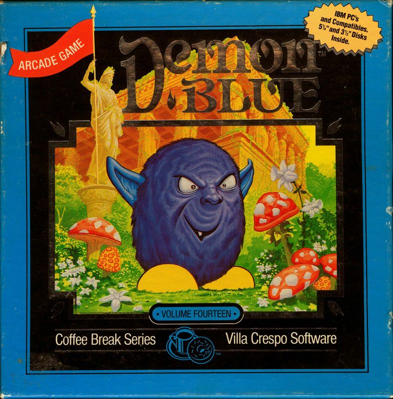 Front Cover for Demon Blue (DOS)