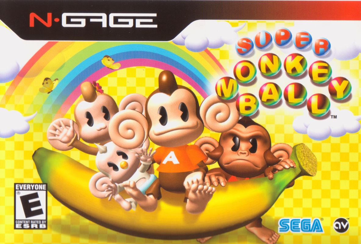 Front Cover for Super Monkey Ball Jr. (N-Gage)