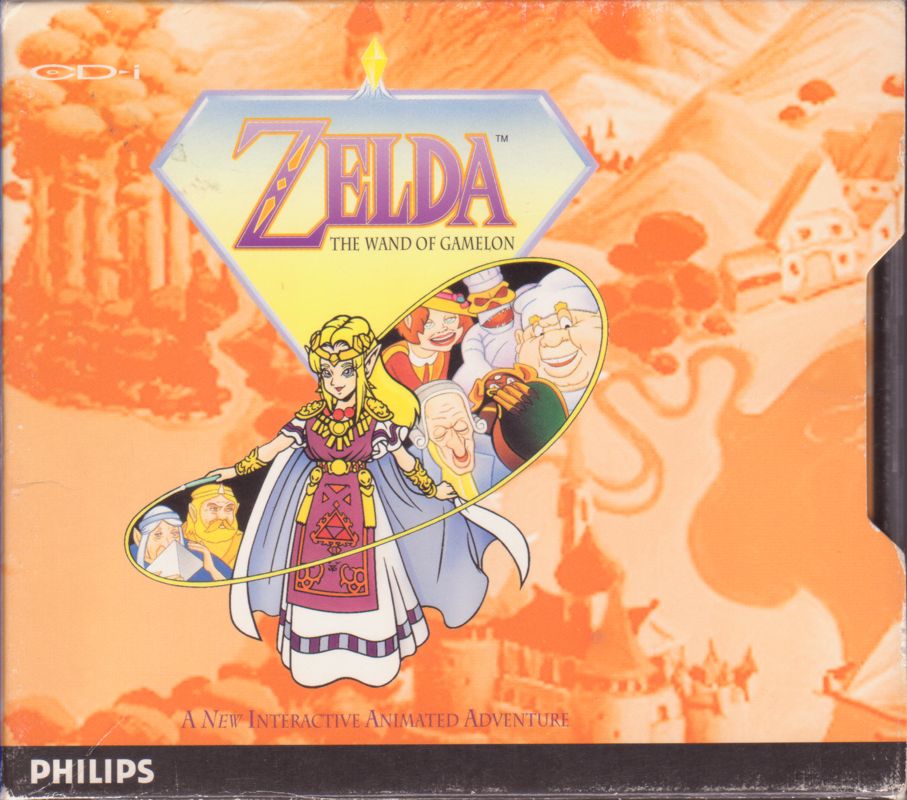 Front Cover for Zelda: The Wand of Gamelon (CD-i)