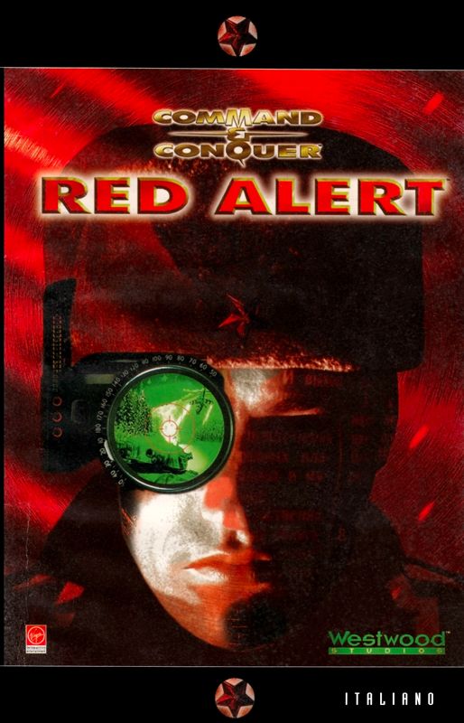 Manual for Command & Conquer: Red Alert (DOS and Windows): Front