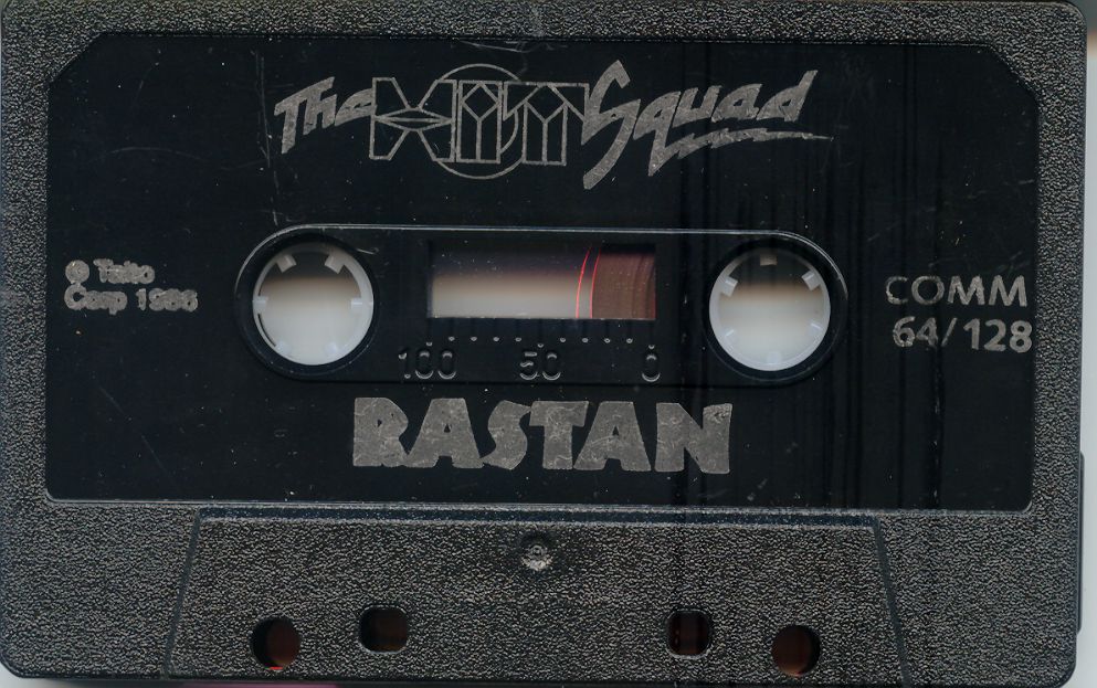Media for Rastan (Commodore 64) (Hit Squad budget release)
