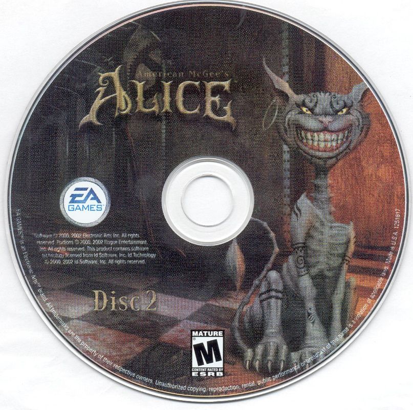 Media for American McGee's Alice (Windows) (Budget re-release): Disc 2