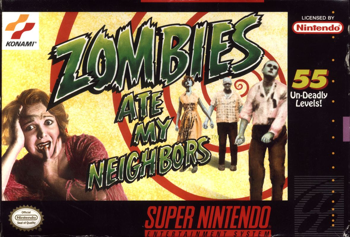 Zombies Ate My Neighbors cover or packaging material - MobyGames