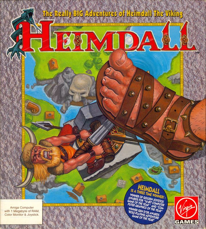 Front Cover for Heimdall (Amiga)