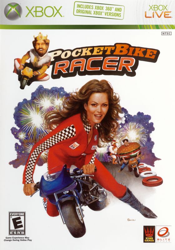 Front Cover for PocketBike Racer (Xbox and Xbox 360)