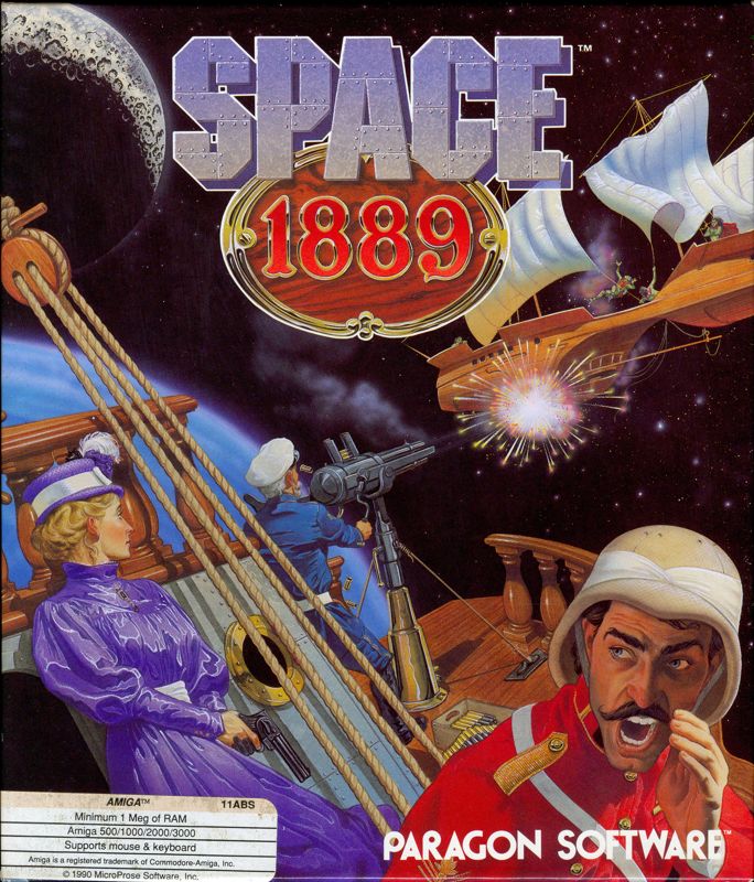 Front Cover for Space 1889 (Amiga)