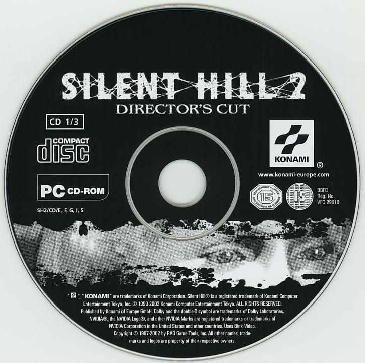 Media for Silent Hill 2: Restless Dreams (Windows): Disc 1/3