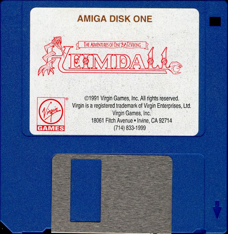 Media for Heimdall (Amiga): Disk 1/5