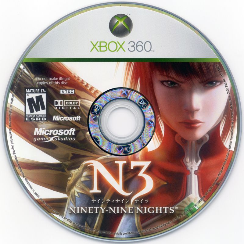 Media for N3: Ninety-Nine Nights (Xbox 360)