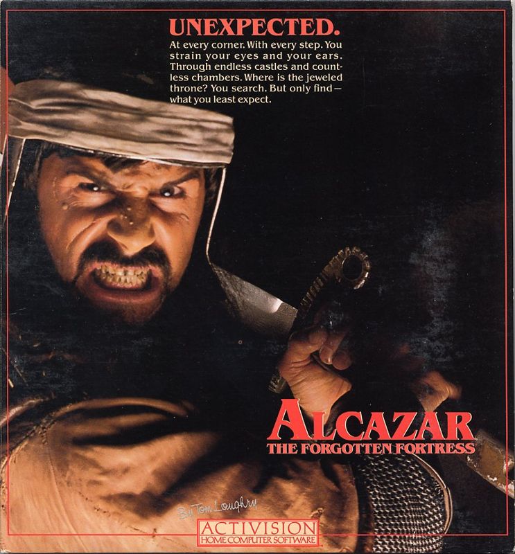 Front Cover for Alcazar: The Forgotten Fortress (Commodore 64)