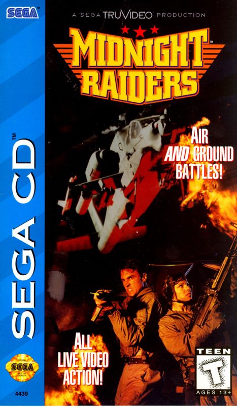 Front Cover for Midnight Raiders (SEGA CD)