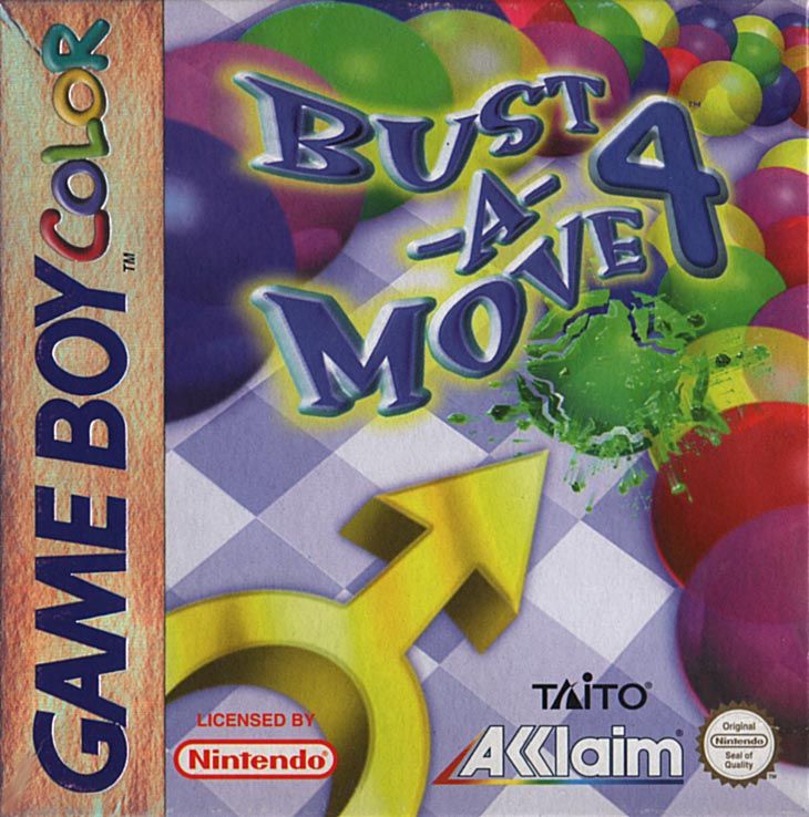 Front Cover for Bust-A-Move 4 (Game Boy Color)