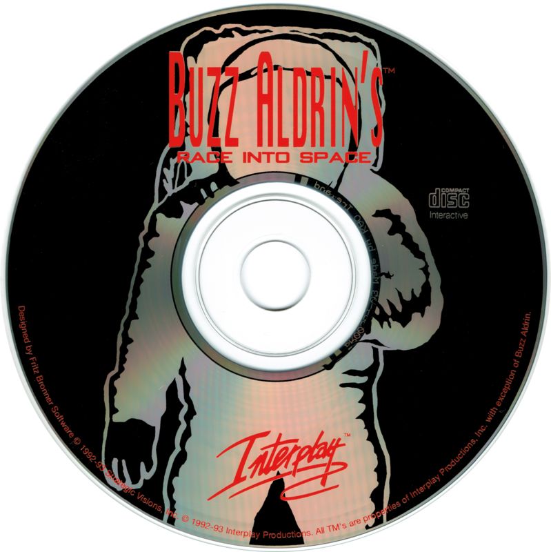 Media for Buzz Aldrin's Race into Space (DOS) (Enhanced CD-ROM Edition)