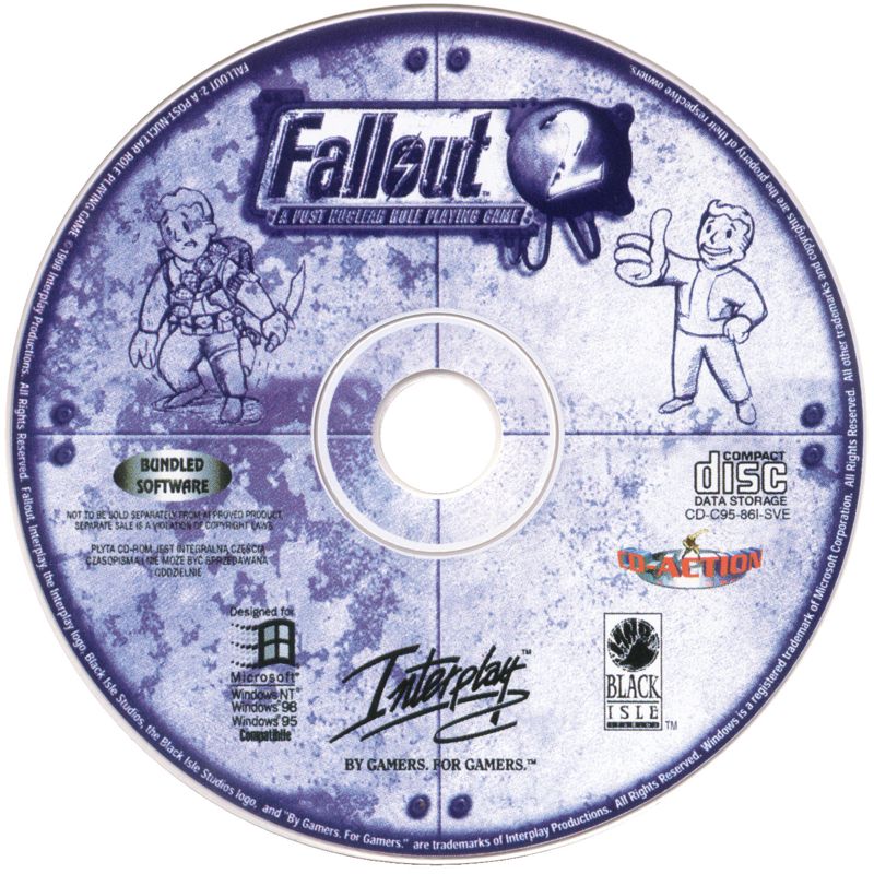 Media for Fallout 2 (Windows) (CD-Action magazine 07/2000 covermount)