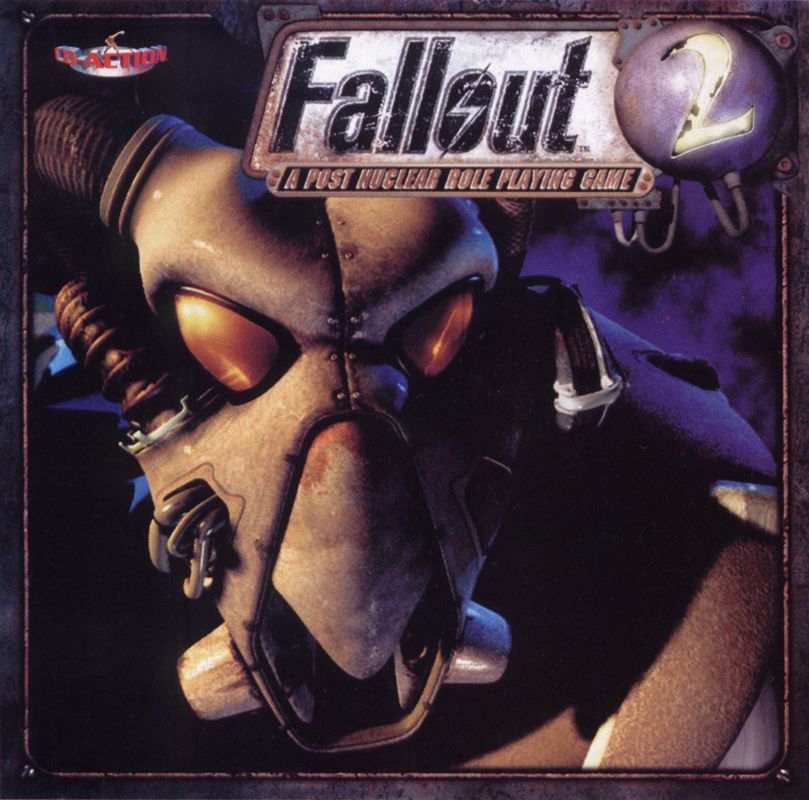 Other for Fallout 2 (Windows) (CD-Action magazine 07/2000 covermount): Jewel Case - Front (provided as part of magazine page to cut and use)