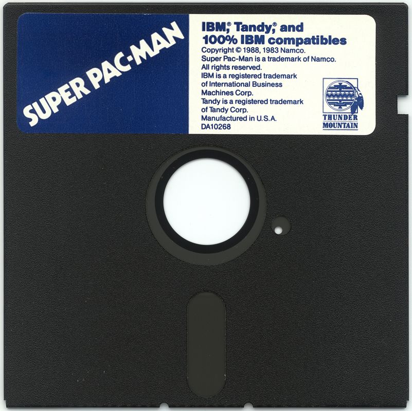 Media for Super Pac-Man (DOS)