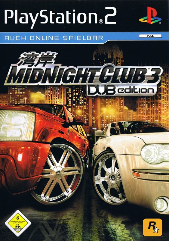 Front Cover for Midnight Club 3: DUB Edition (PlayStation 2)