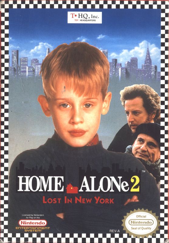 Front Cover for Home Alone 2: Lost in New York (NES)