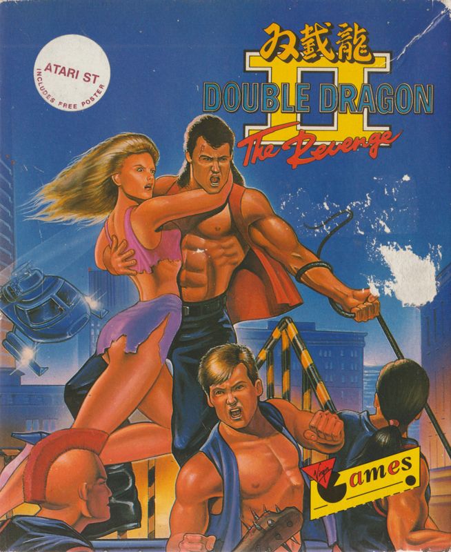 Front Cover for Double Dragon II: The Revenge (Atari ST)