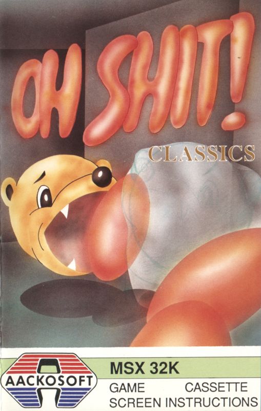Front Cover for Oh Shit! (MSX)