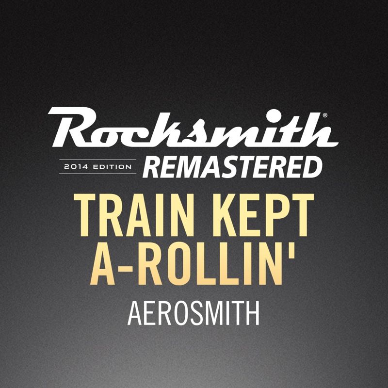 Front Cover for Rocksmith 2014 Edition: Remastered - Aerosmith: Train Kept A-Rollin' (PlayStation 3 and PlayStation 4) (download release)