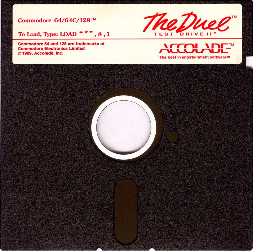 Media for The Duel: Test Drive II (Commodore 64)
