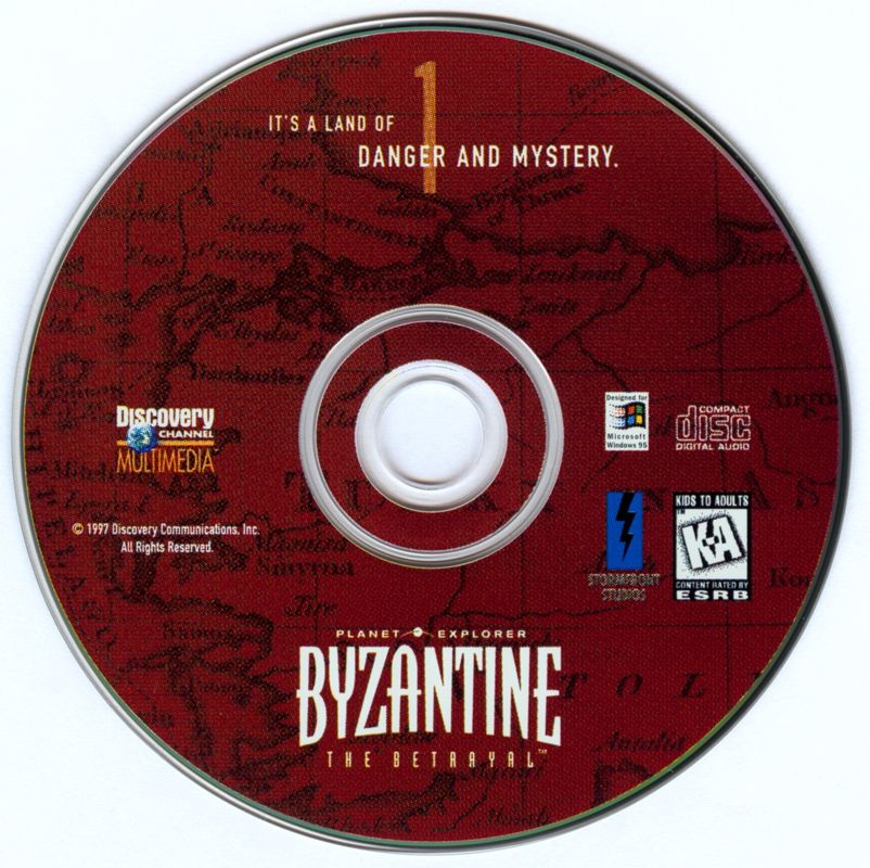 Media for Byzantine: The Betrayal (Windows): Disc 1