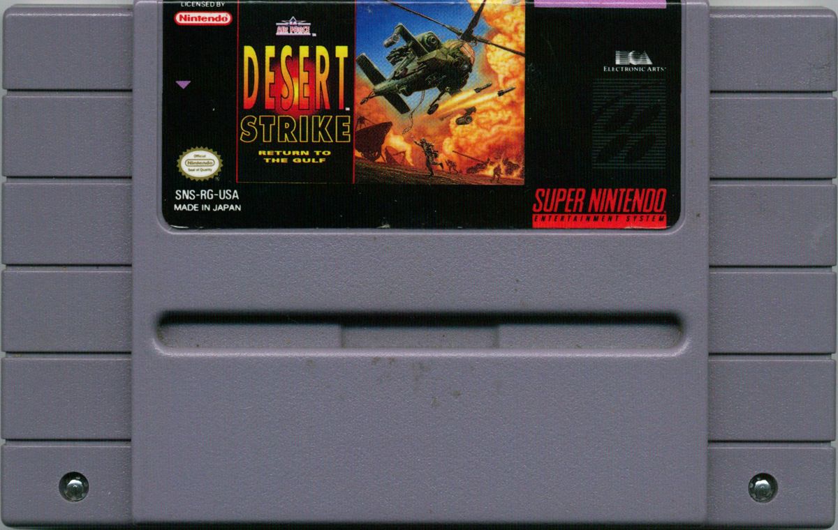 Media for Desert Strike: Return to the Gulf (SNES)