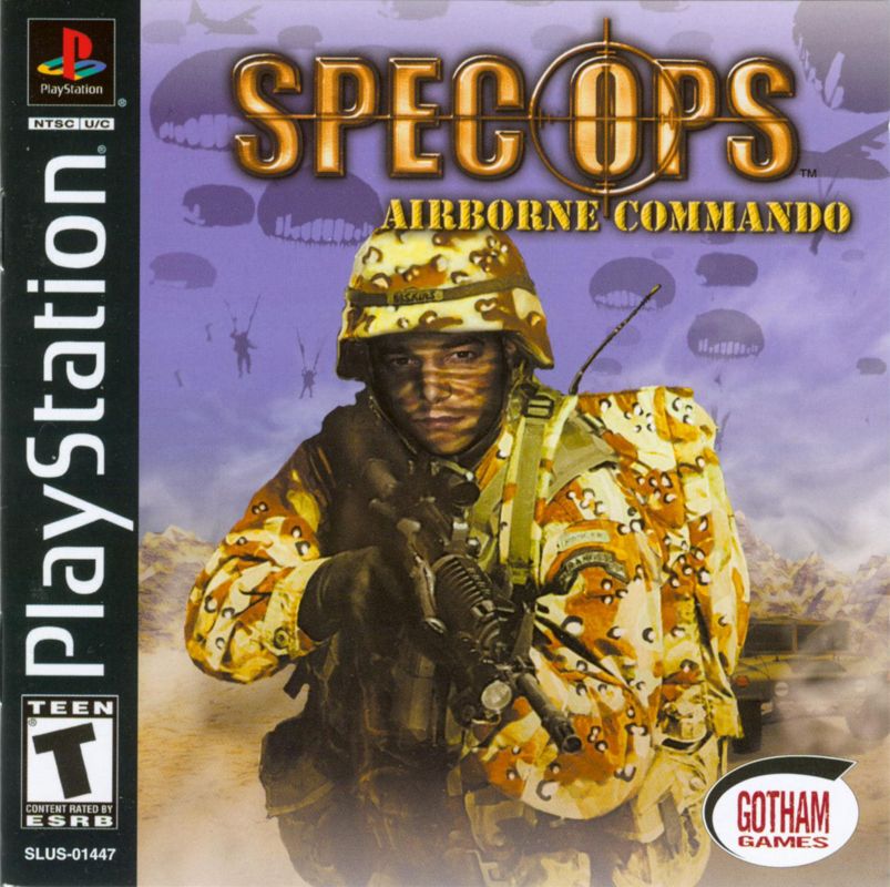 Front Cover for Spec Ops: Airborne Commando (PlayStation)