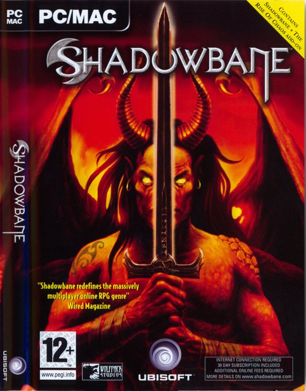 Front Cover for Shadowbane / Shadowbane: The Rise of Chaos (Macintosh and Windows)