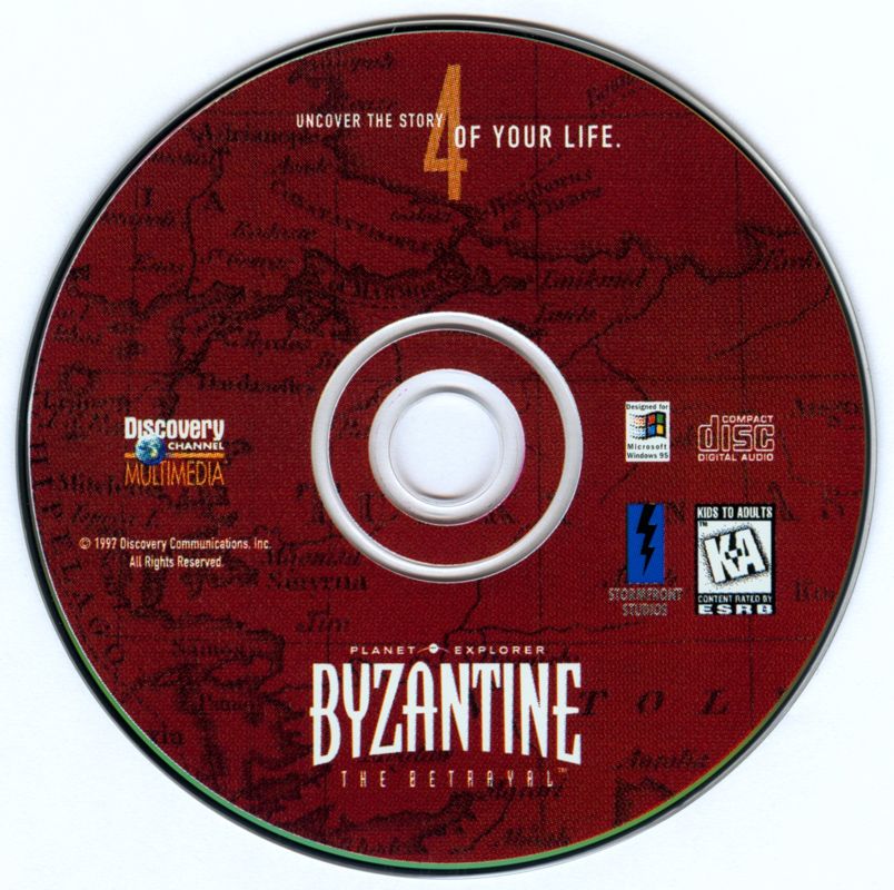 Media for Byzantine: The Betrayal (Windows): Disc 4