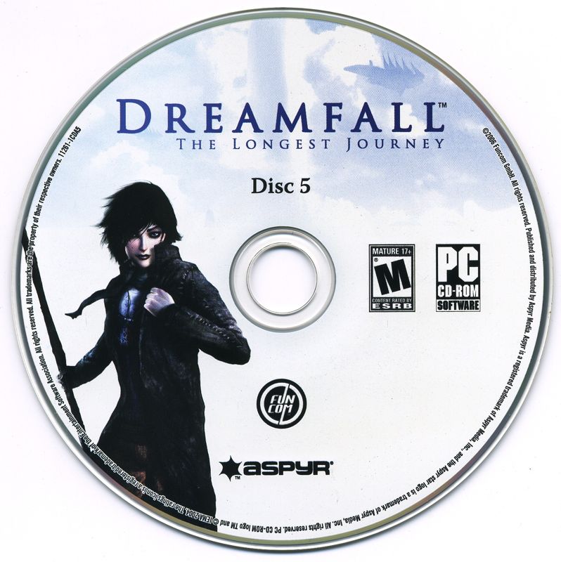 Media for Dreamfall: The Longest Journey (Windows): Disc 5