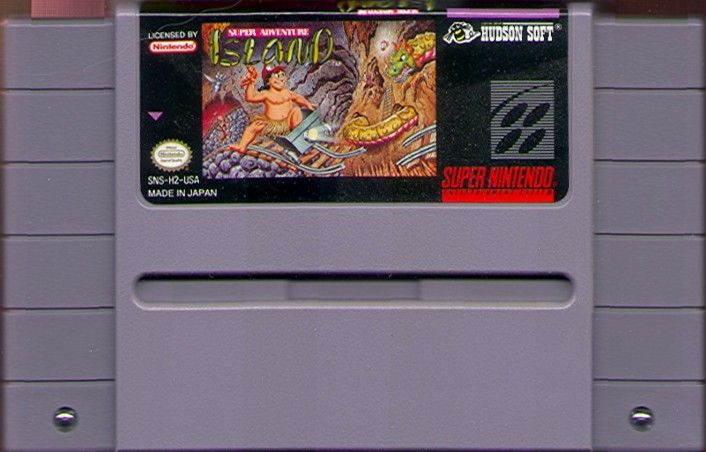 Media for Super Adventure Island (SNES)