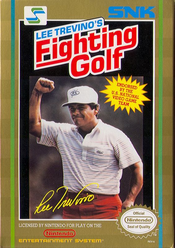 Front Cover for Lee Trevino's Fighting Golf (NES)