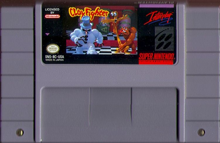 Media for Clay Fighter (SNES)