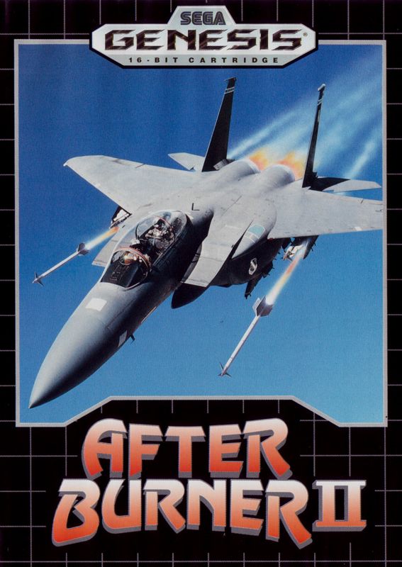 Front Cover for After Burner II (Genesis)