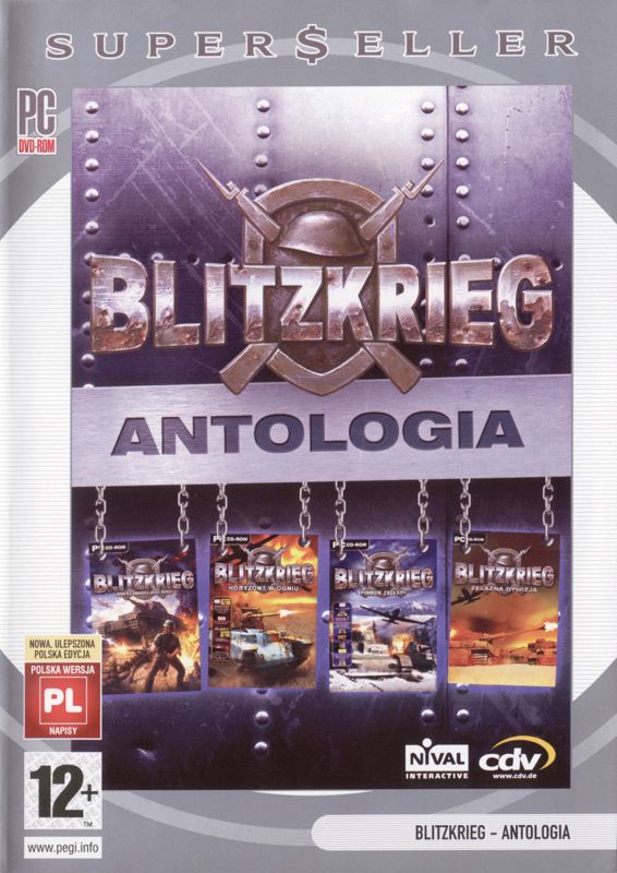 Front Cover for Blitzkrieg: Anthology (Windows) (Super$eller release)